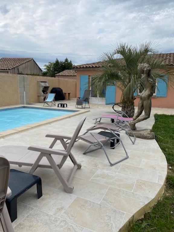 Villa Spa Piscine : Entre Mer Et Montagne Foissac  エクステリア 写真